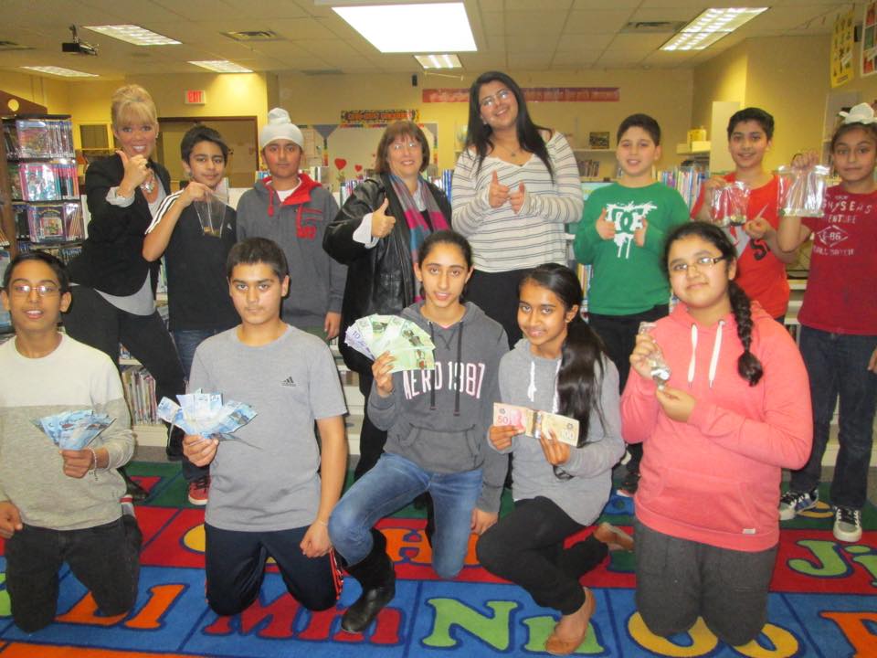 Group community fundraising photo